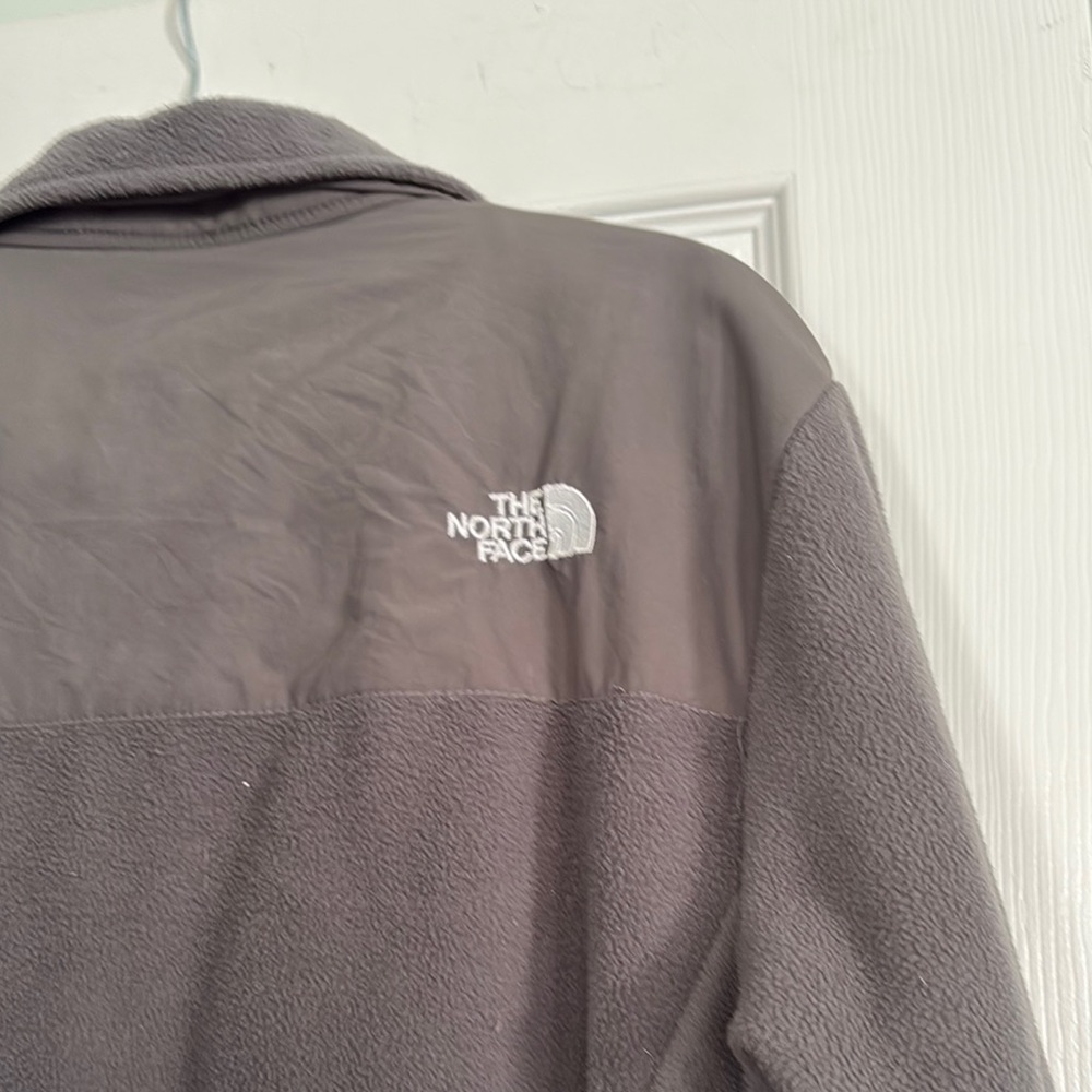 The North Face Gray Ski Jacket with Stand-Up Collar - Picture 5 of 5